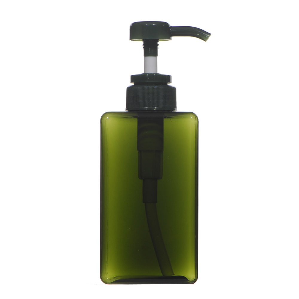 친환경 PETG 450ml 녹색 디스펜서용기(일반펌프용기)