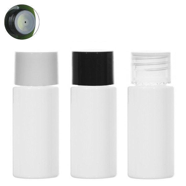 스킨캡 단마개(일반캡) 15ml 백색용기/공병/플라스틱용기
