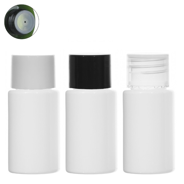 스킨캡 단마개(일반캡) 10ml 백색용기/공병/플라스틱용기