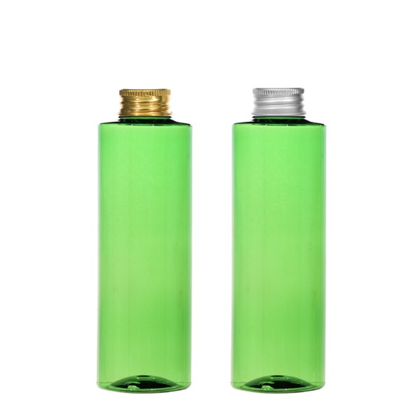 [alc250] 250ml 각녹색용기 알루미늄캡/pet용기/플라스틱용기/화장품용기